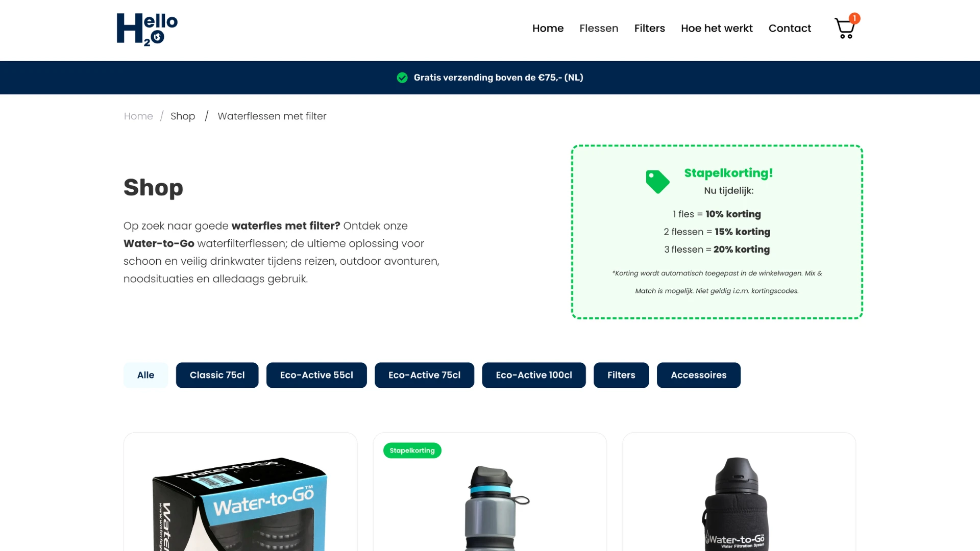WooCommerce webshop door Site to Summit – strategisch ontworpen voor maximale conversie