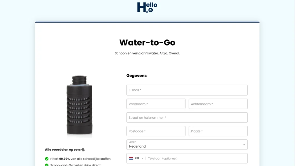 WooCommerce webshop door Site to Summit – strategisch ontworpen voor maximale conversie